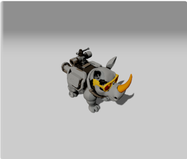 Battle Rhino 3D model by MiniLab 3D