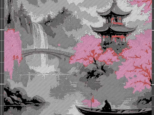 Japan Scenery 2 - Hueforge