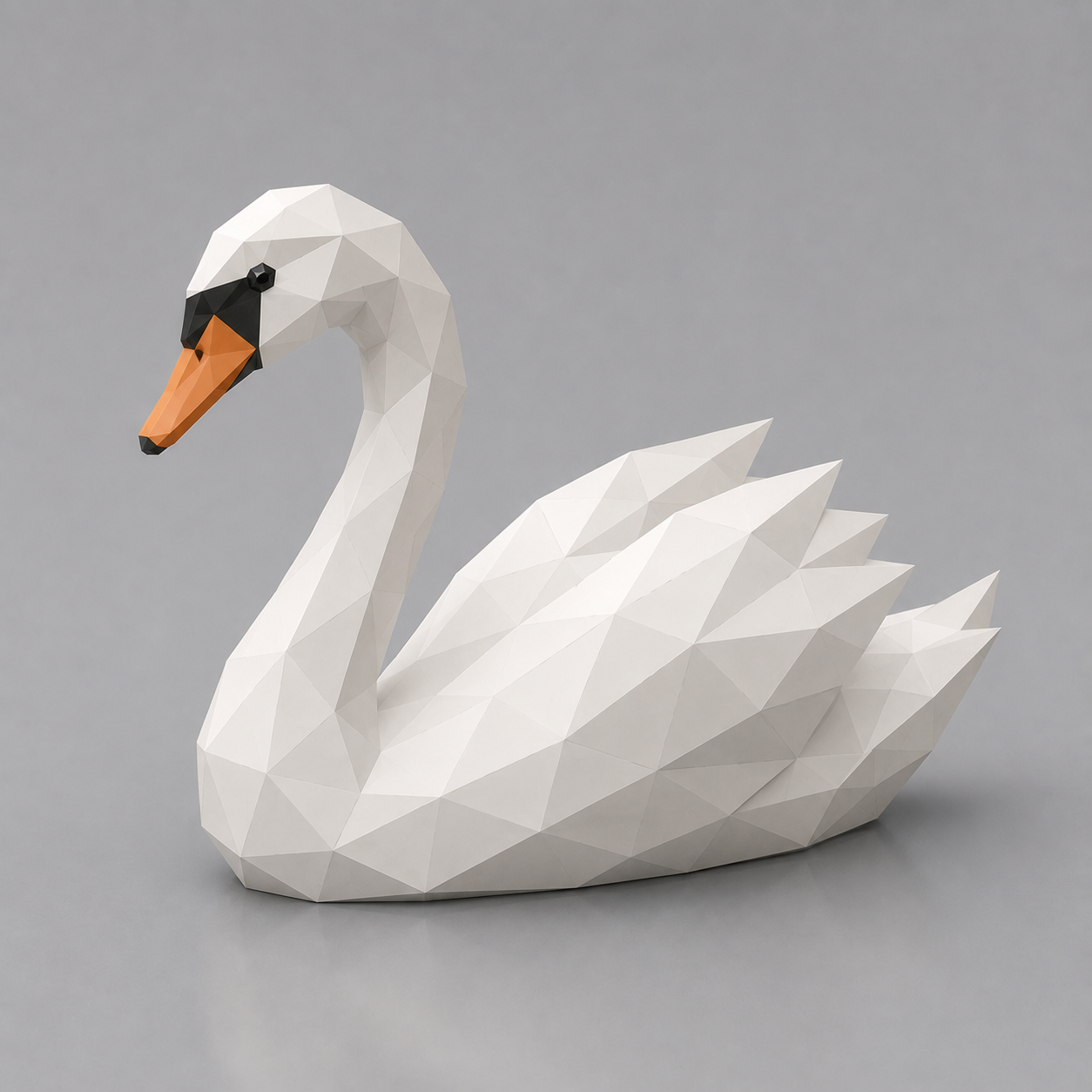 Low Poly Swan