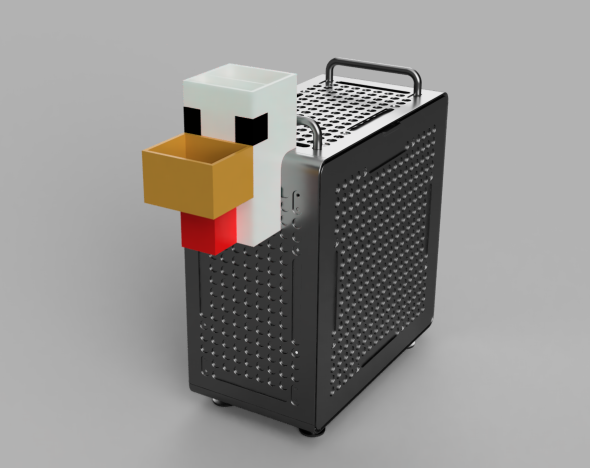 Chicken Head Organizer for Qube 540 Case
