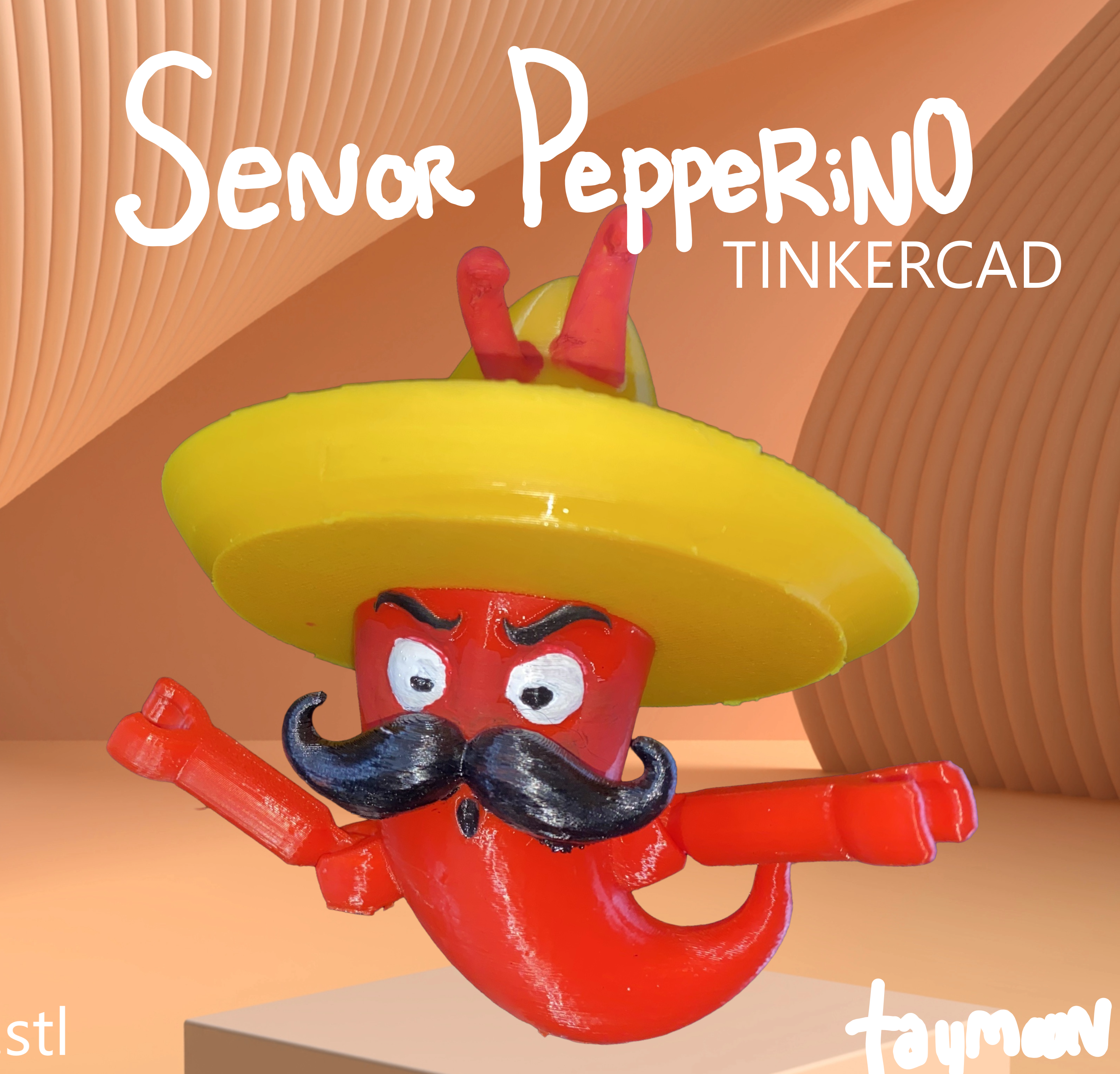 Senor Pepperino TINKERCAD