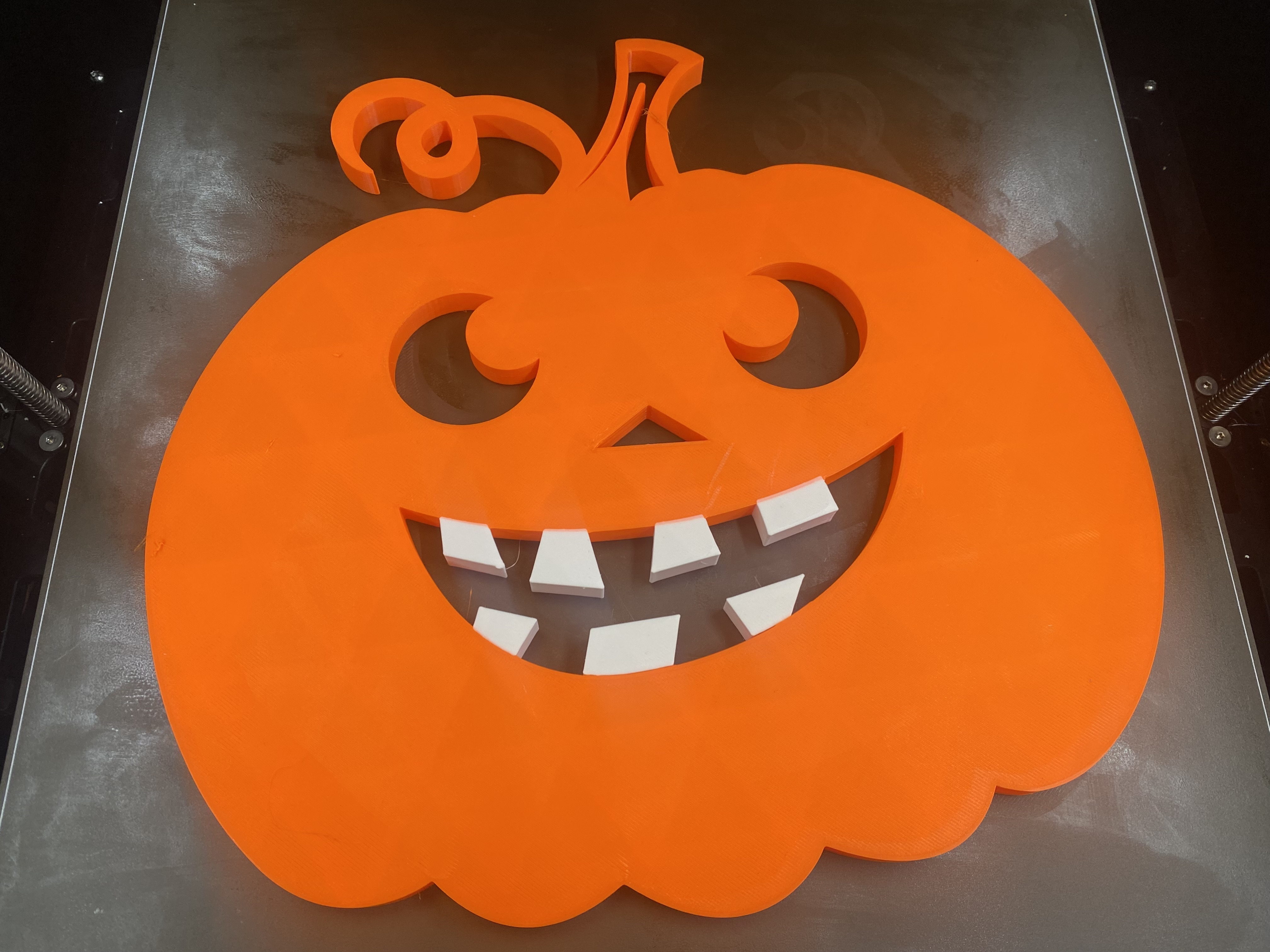Fensterbild - Happy Pumpkin