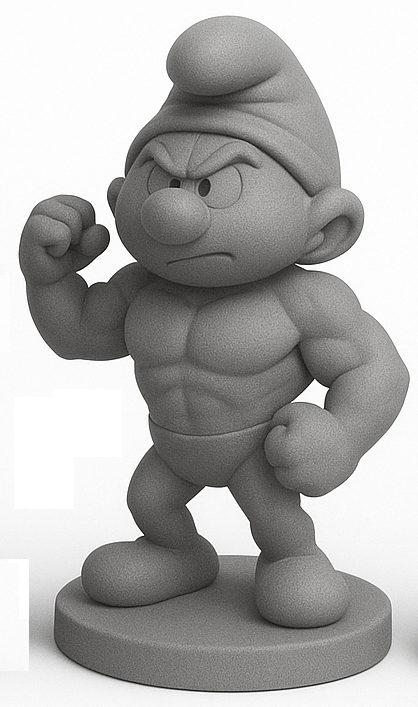 Grouchy Smurf