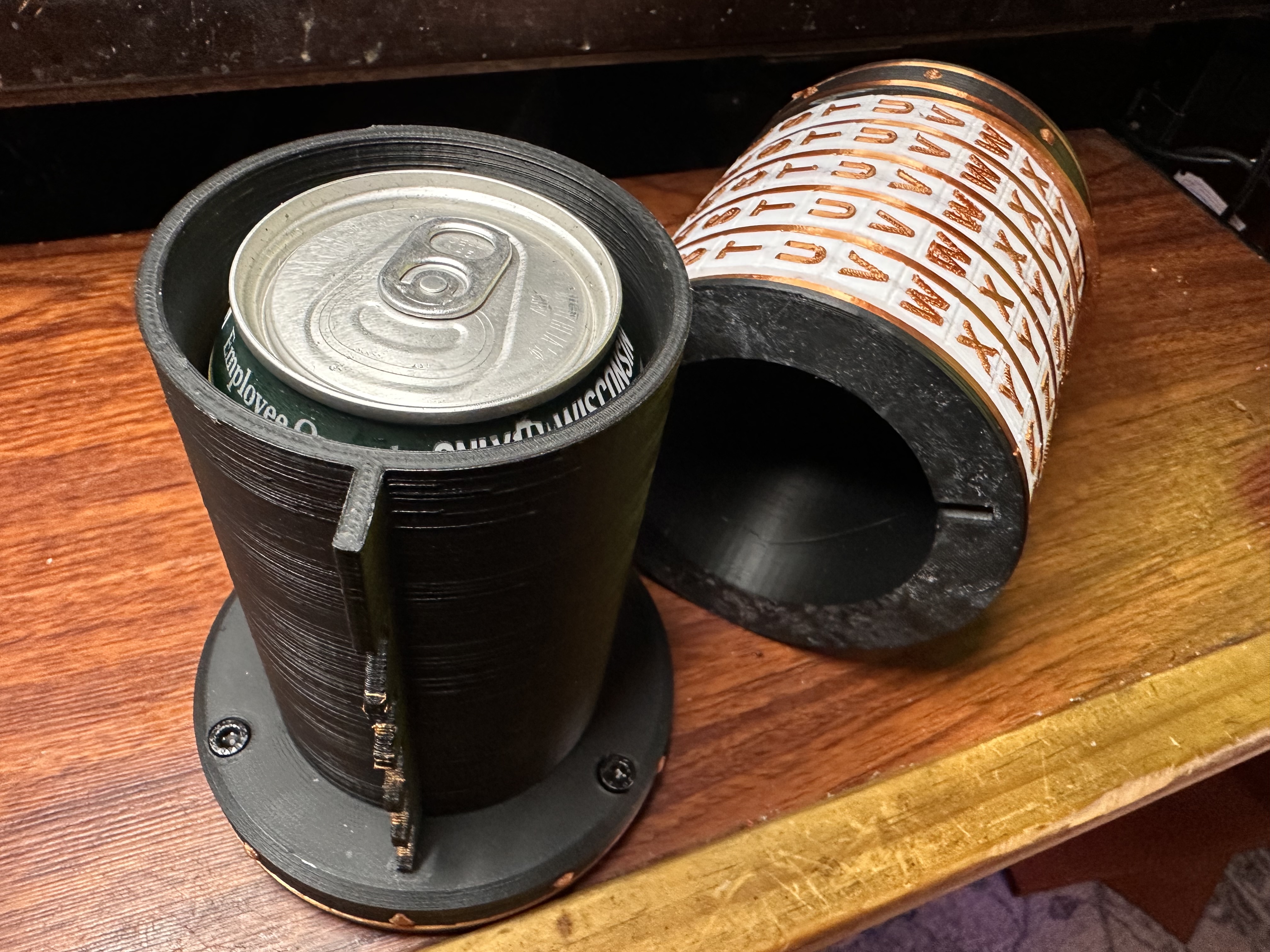Beer Can Cryptex — thumbnail 4