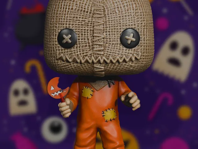 Funko pop Sam de Dulce o truco