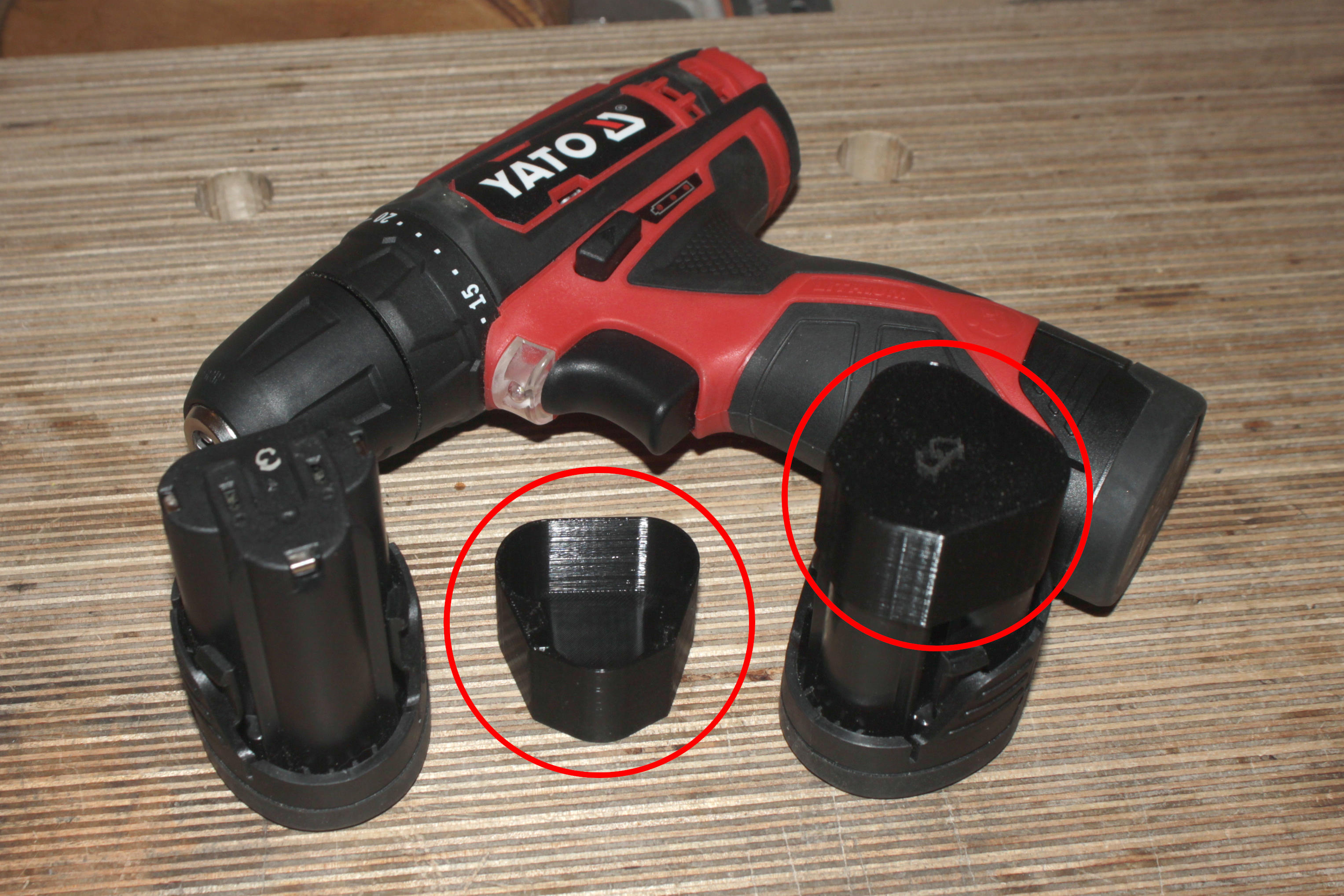 YATO 12V battery cap