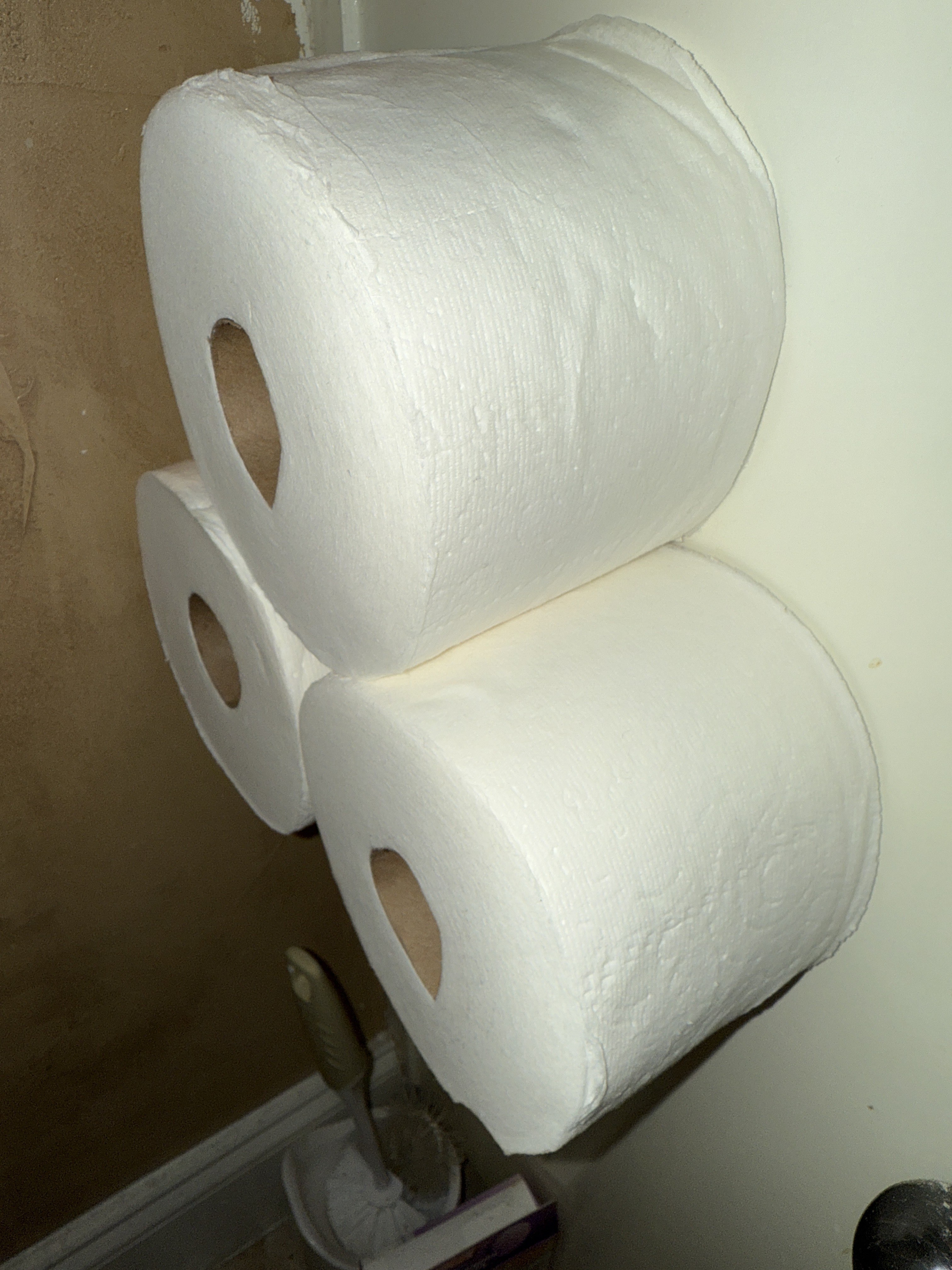 Compact Toilet Paper Holder (Screw mounted) or Twin Towel Holder