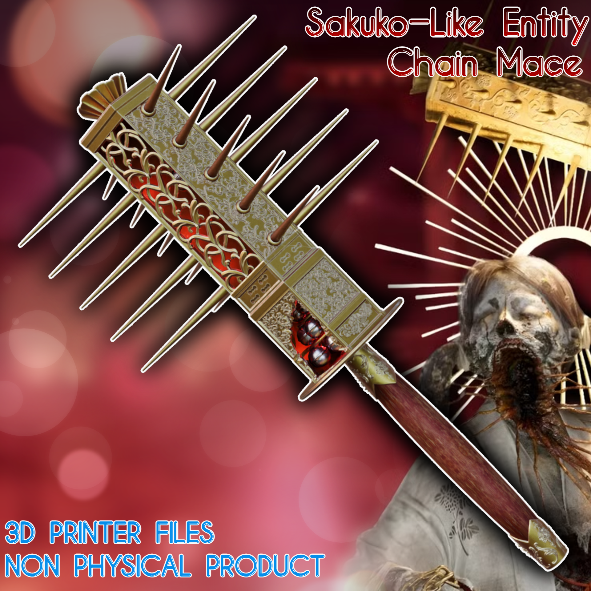 Sakuko-Like Entity Spiked Mace Silent Hill F