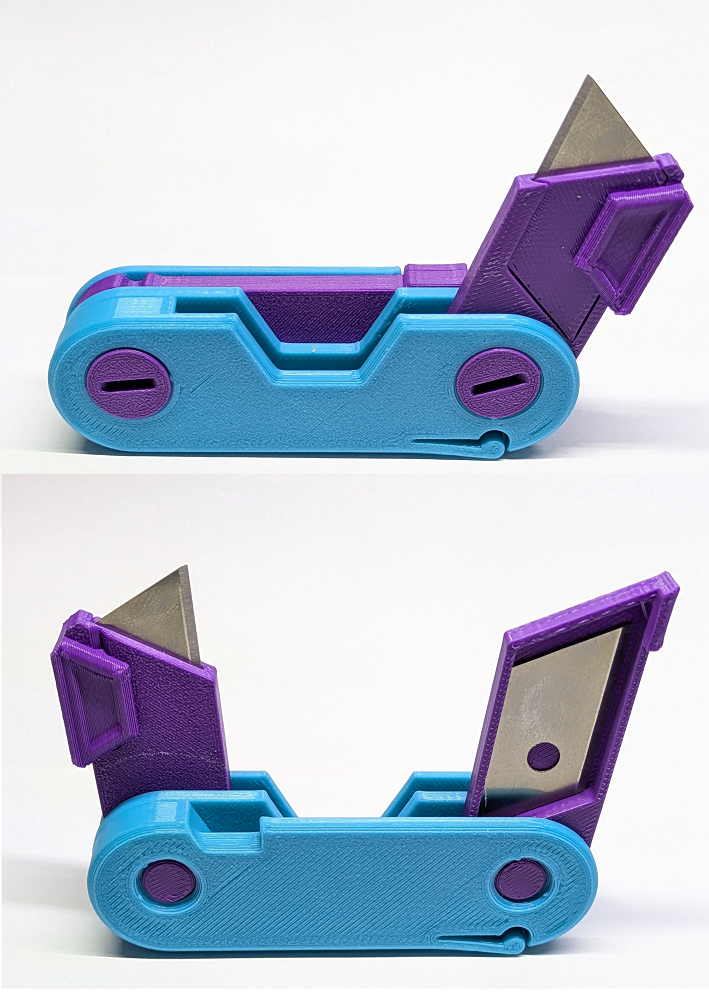 Blade Holder And Compartment