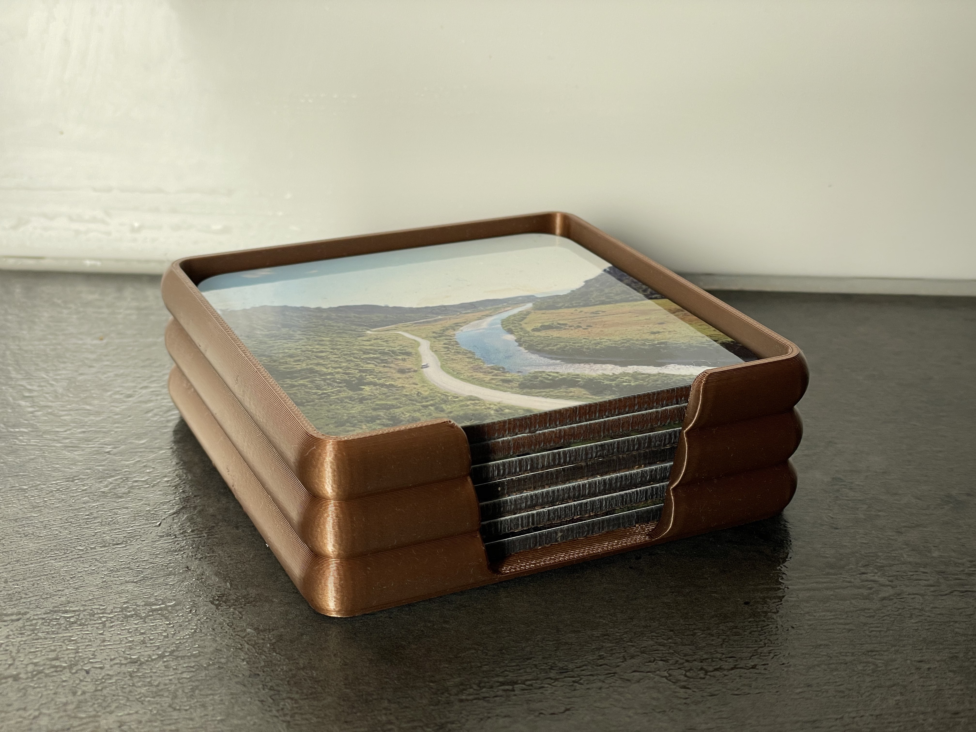 10cm square coasterholder