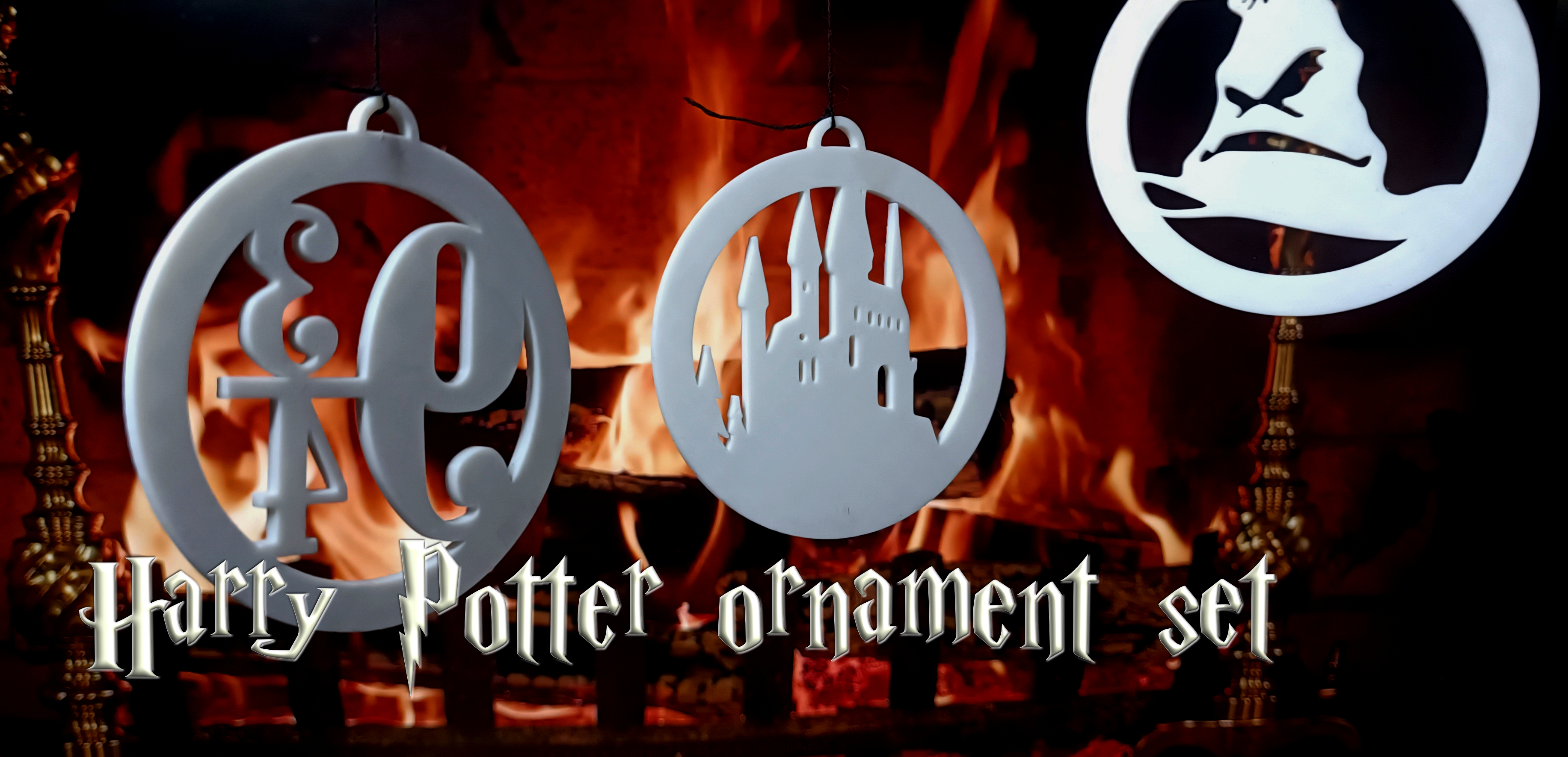 Harry Potter Ornament Set