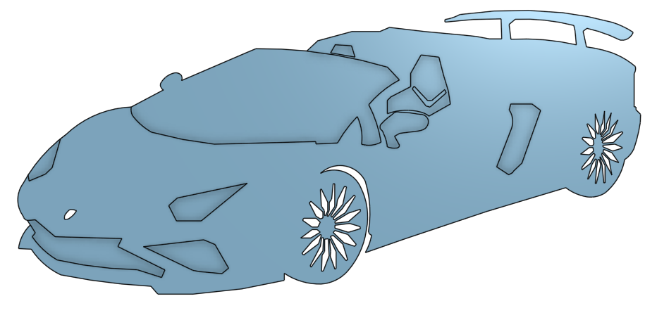 Lamborghini Wallart