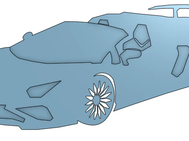 Lamborghini Wallart