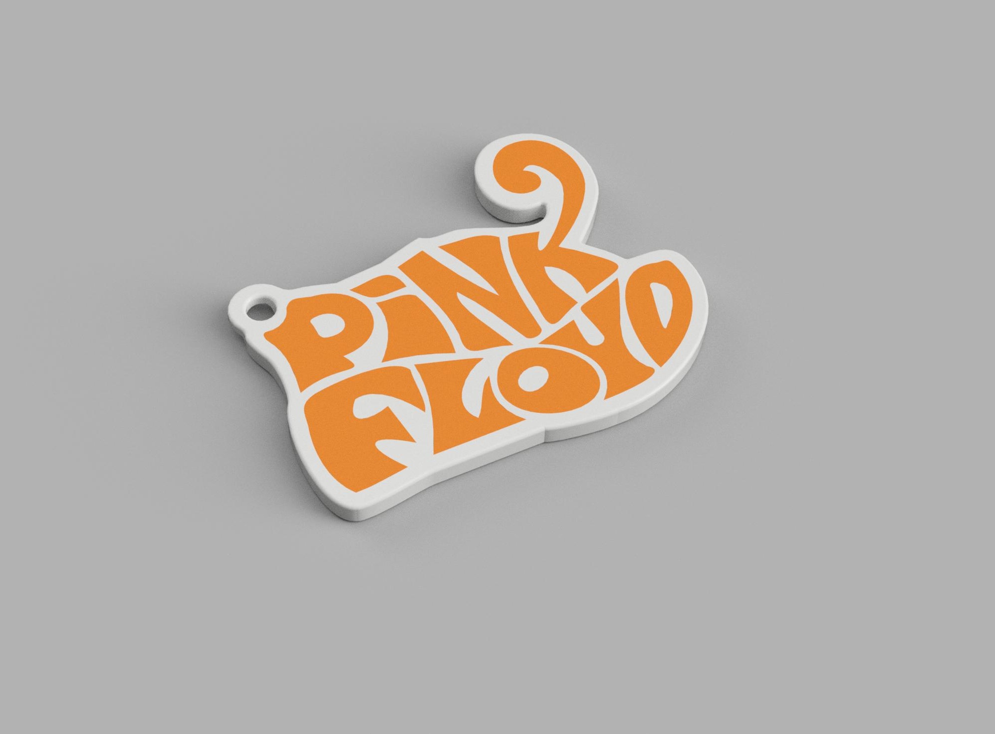 A Pink Floyd Keychain