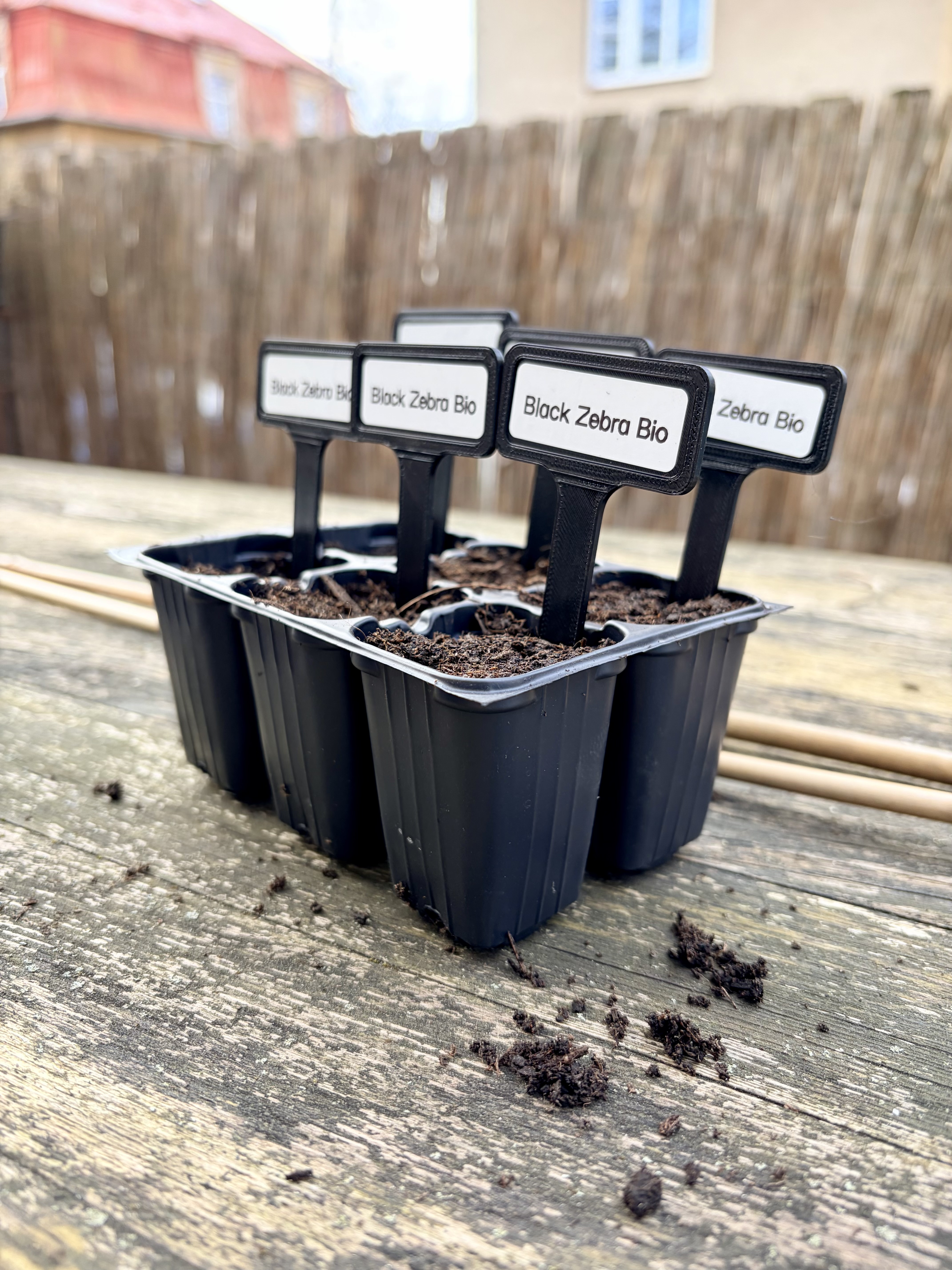 Garden Label 14x40 mm