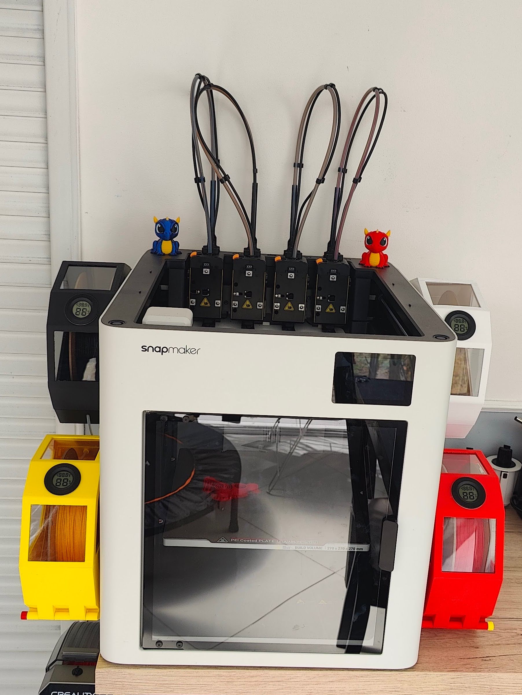 Snapmaker U1: Spool Cover Against Moisture and Dust