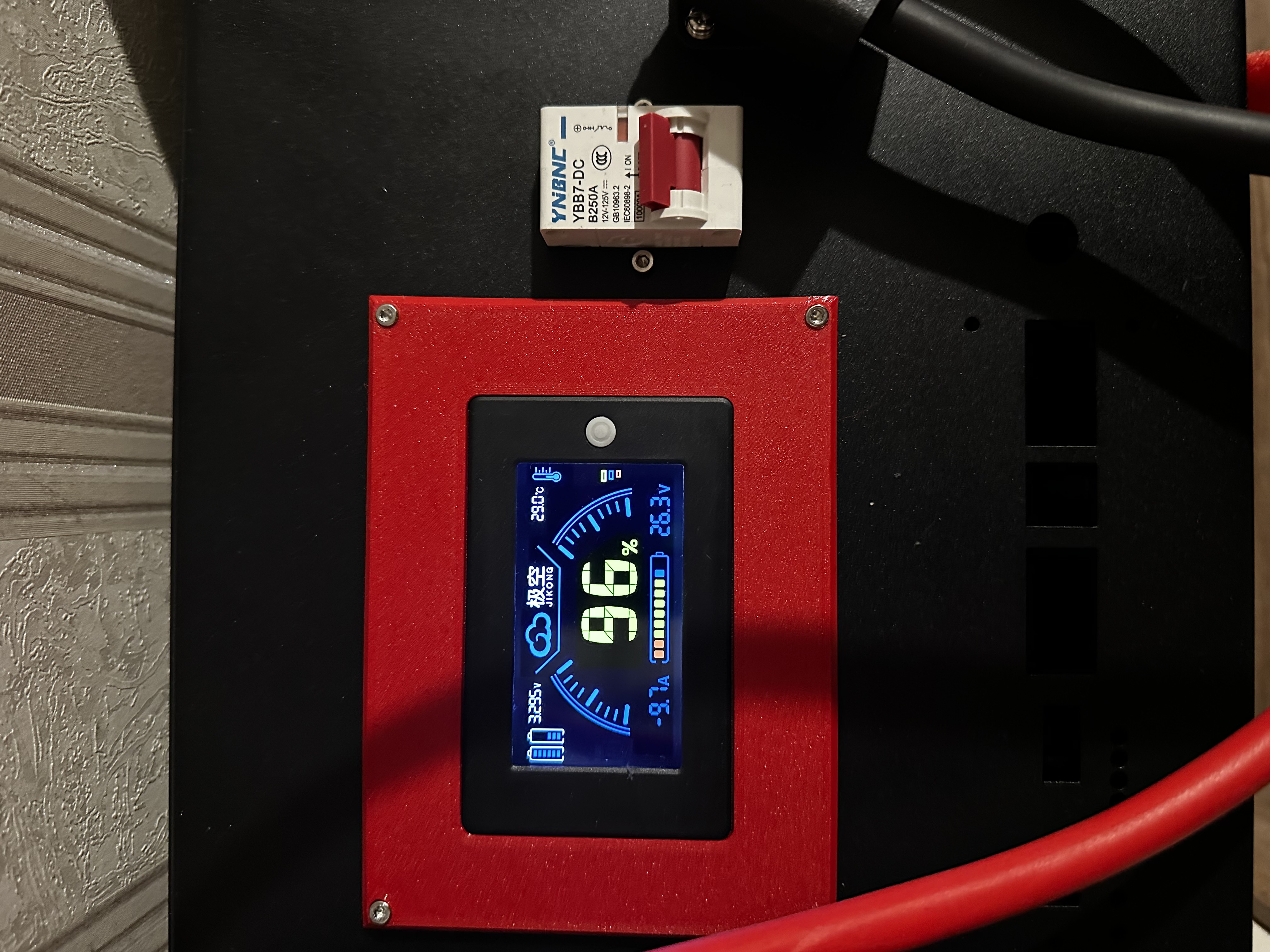 JK BMS 3.2 to 4.3 inch lcd display adapter frame