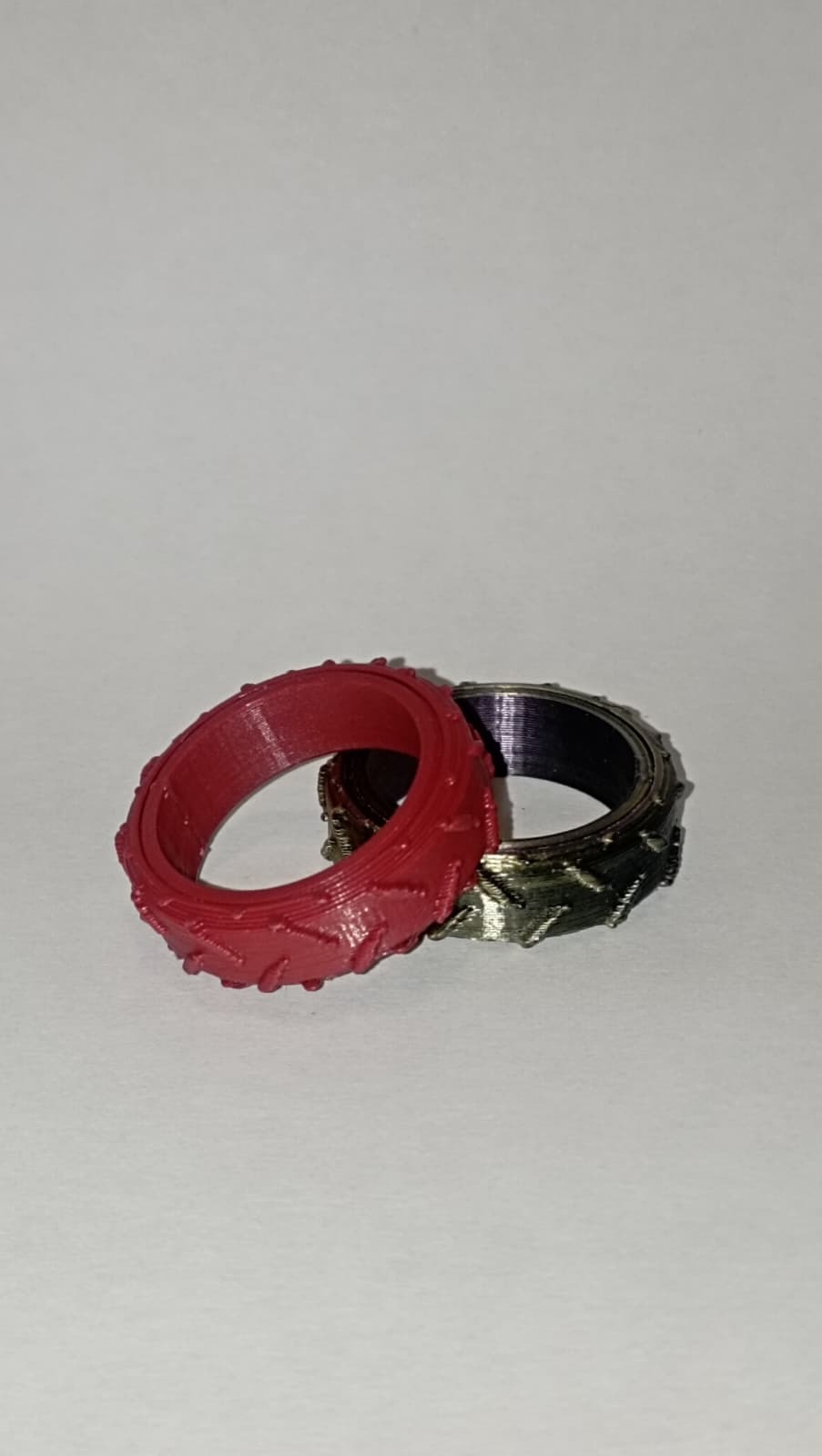 Fidget Ring METAL MESH// Anillo antiestrés malla metallica