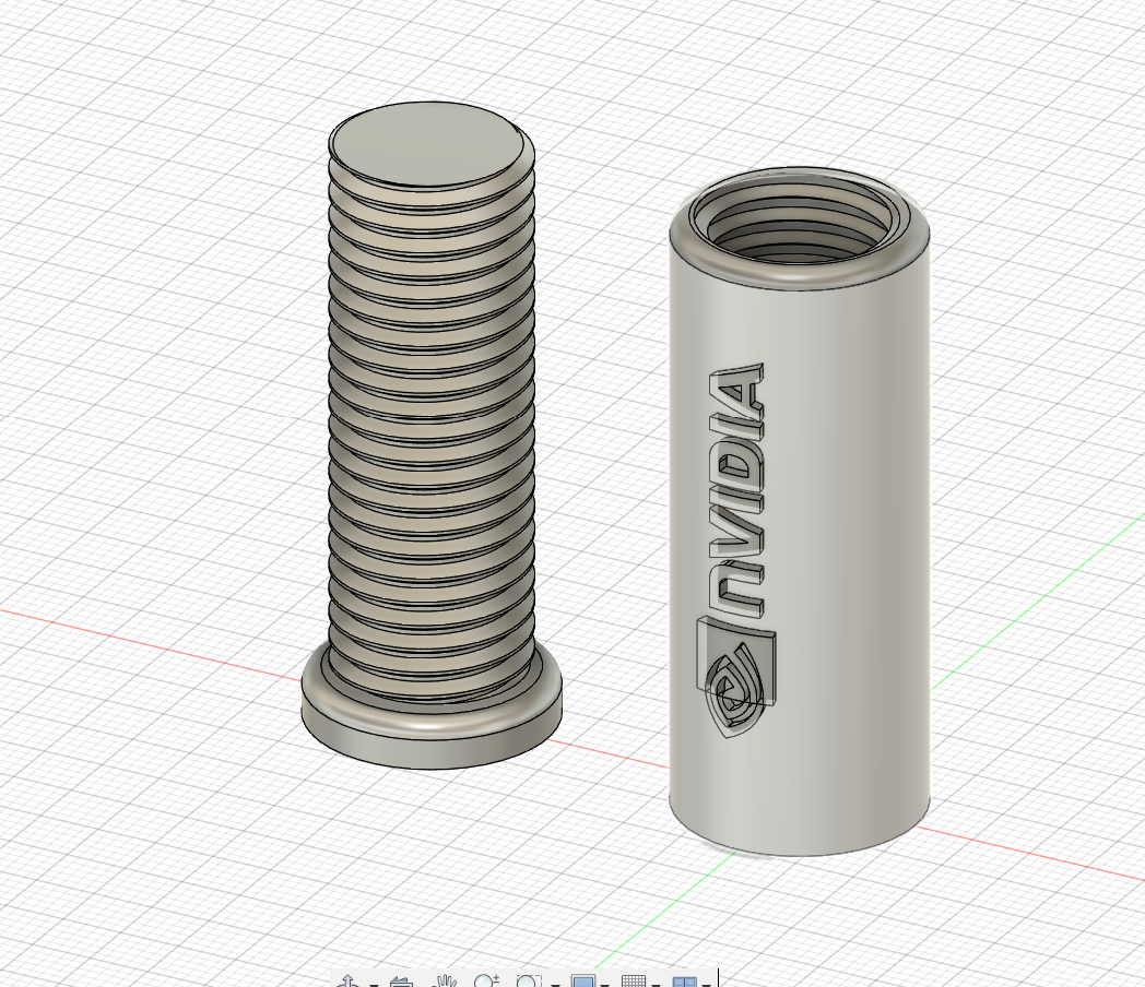 Miniatura 3 do modelo 3D Adjustable Nvidia / Radeon GPU Support