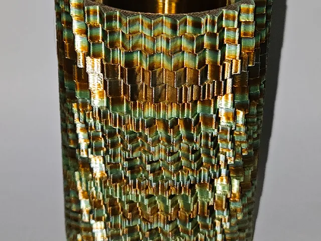 Imperfect spiral cup