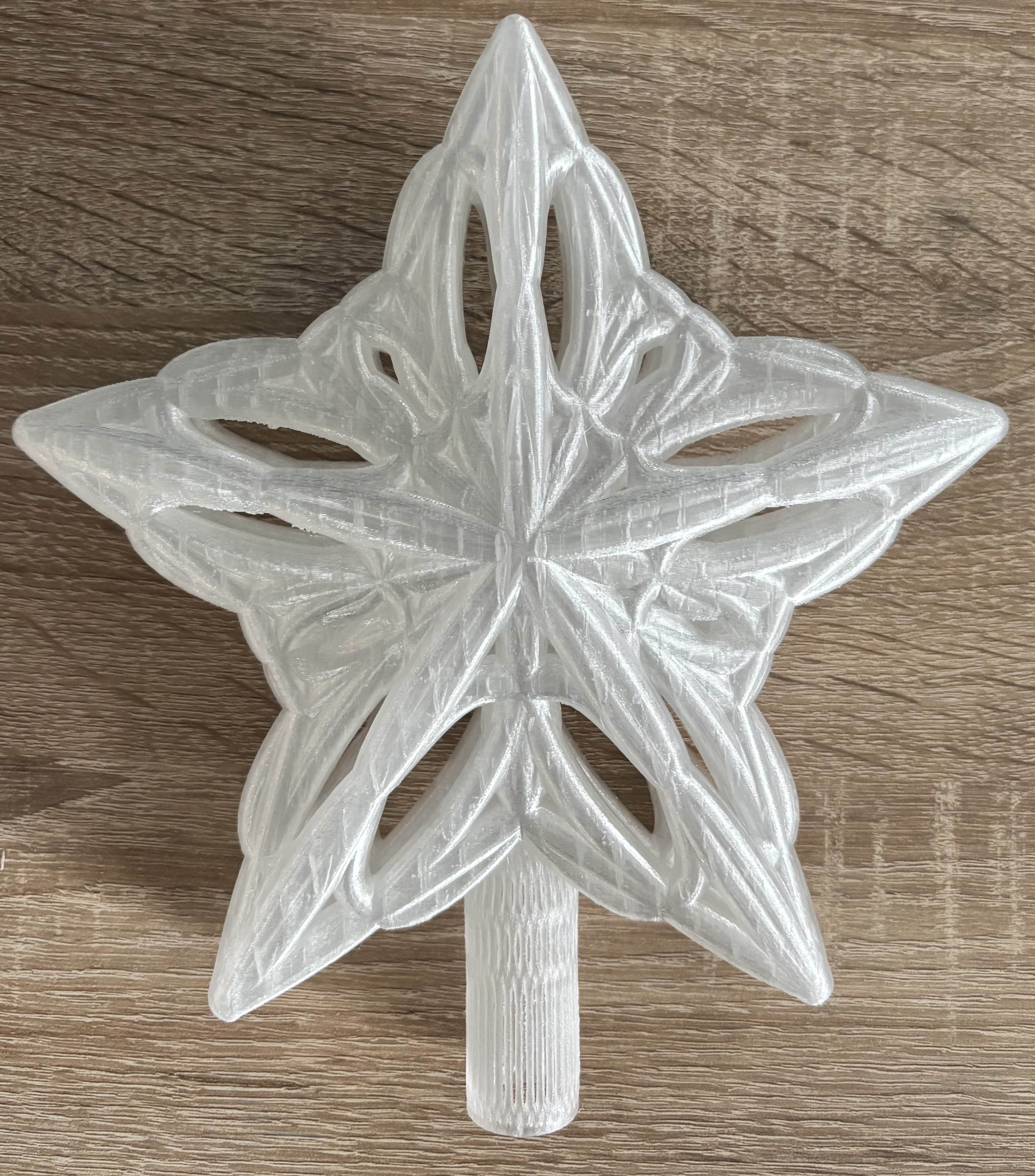 Christmas Tree Topper Set – 2 Star Toppers & Elegant Spike Topper (3 Models)