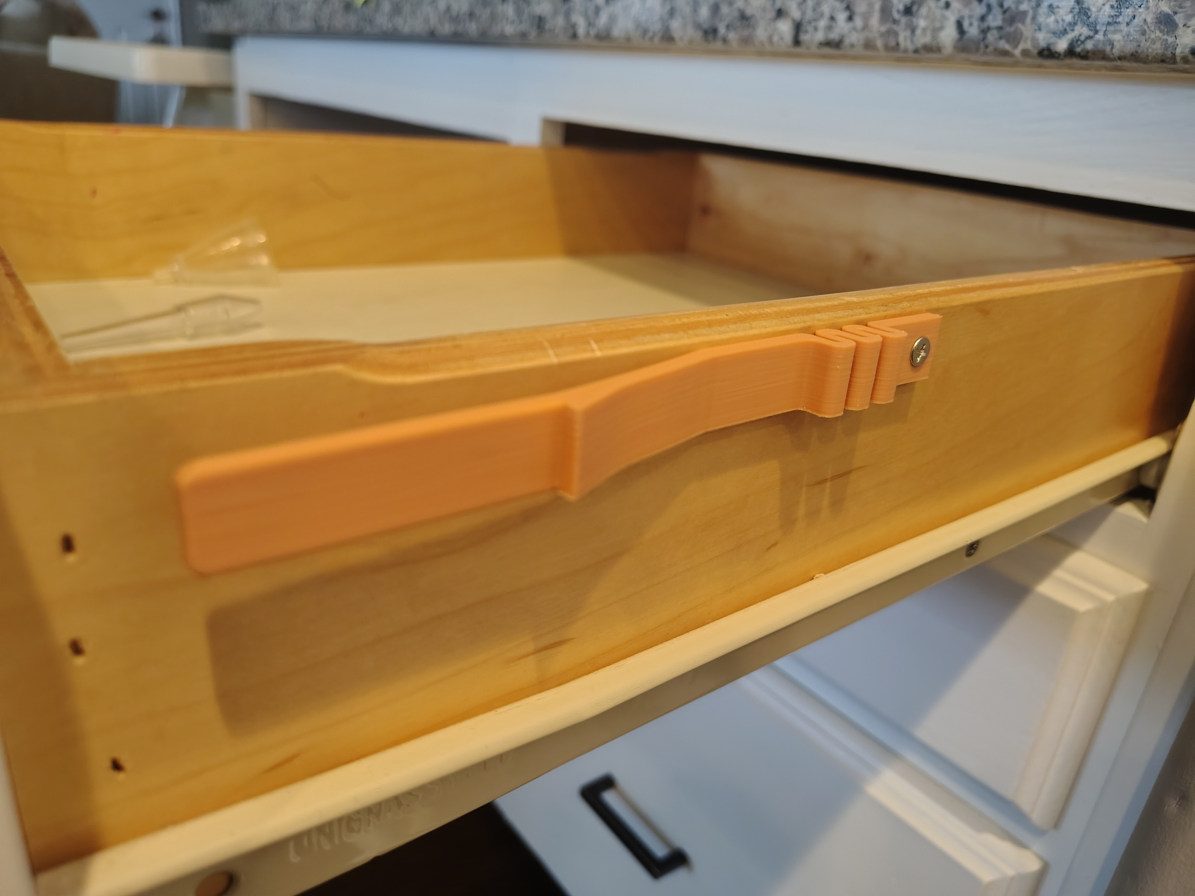 Toddler/baby proof drawer latch