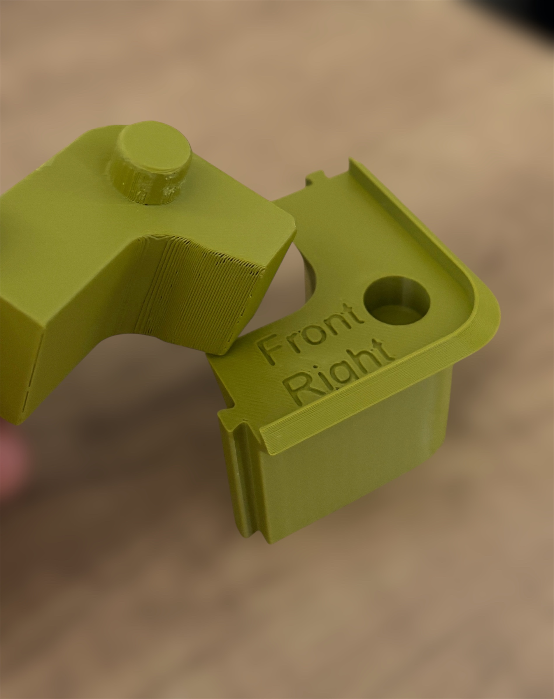 Elegoo Centauri Carbon Riser Lid Props 3D model thumbnail