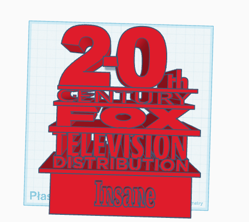 20th Century Fox Television Distribution (One Of the hardest Models i ever did)