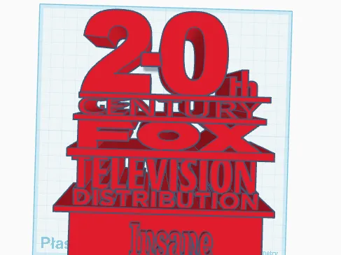 20th Century Fox Television Distribution (One Of the hardest Models i ever did)