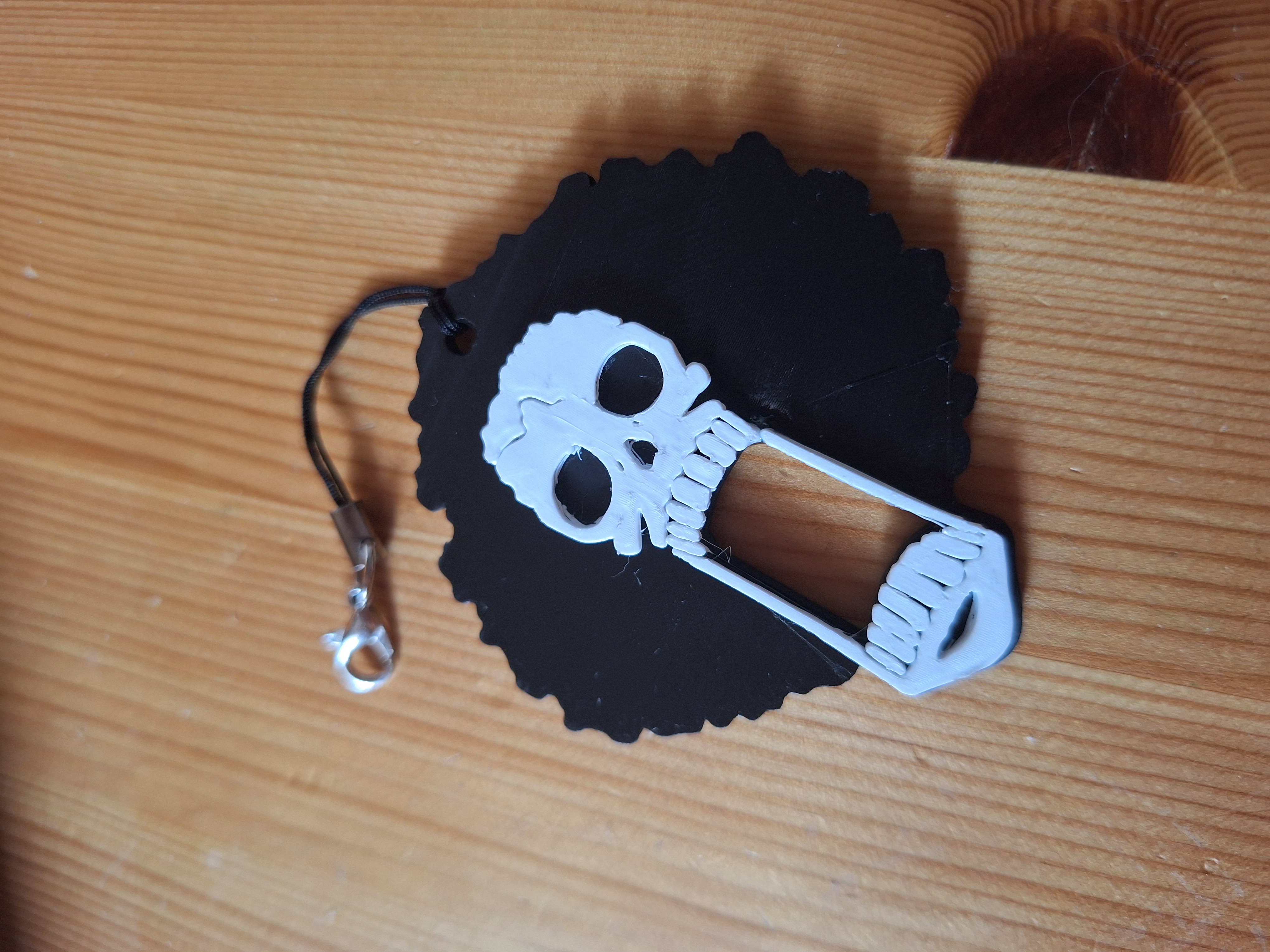 Brook keychain One Piece FIXED