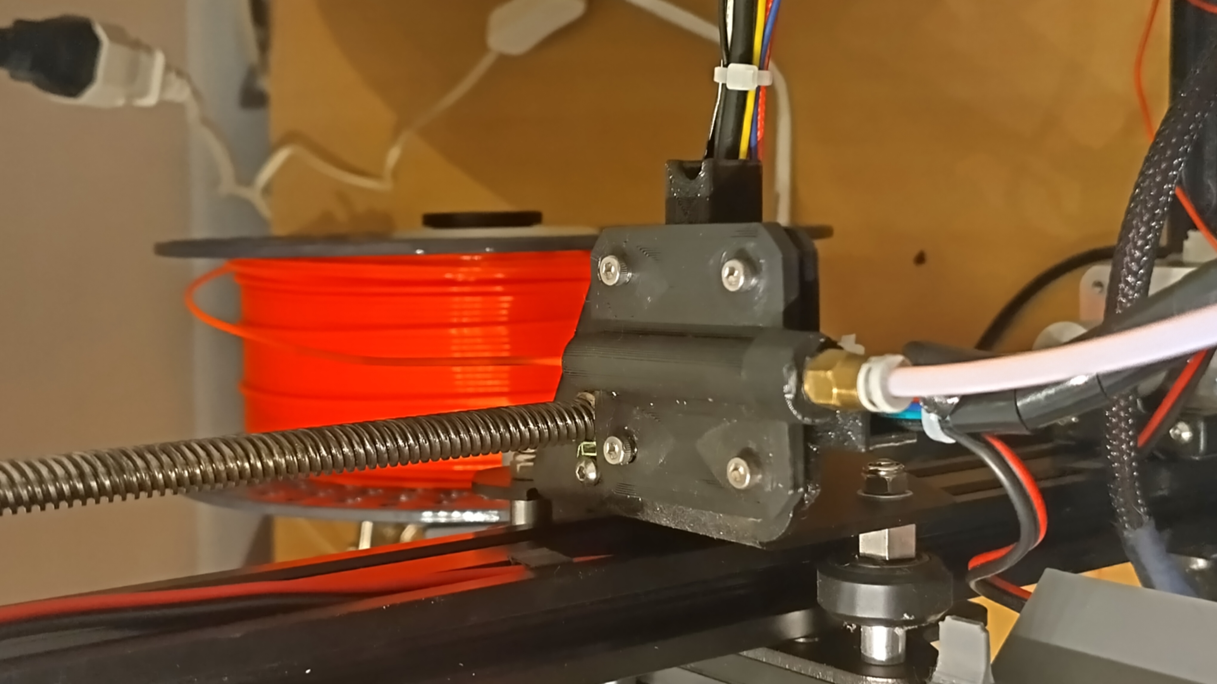 Reverse Bowden Sidefeed for Directdrive