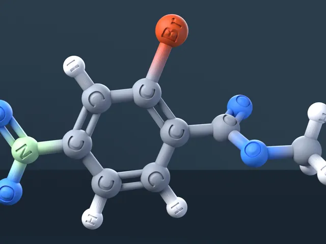 Methyl 2-Bromo-4-nitrobenzoate 3D Molecular Model — CAS 100959-22-6