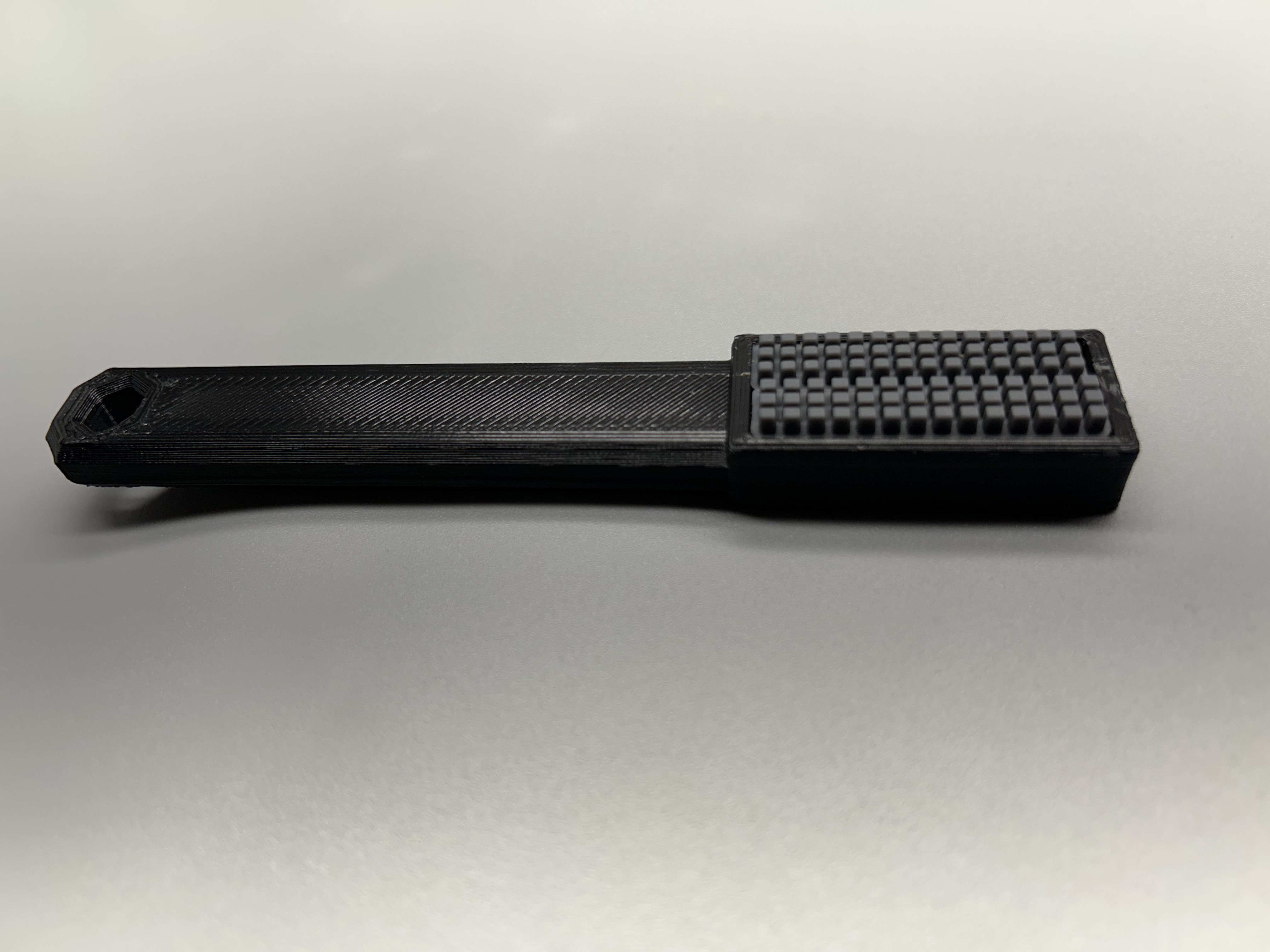 Nozzle Brush handle for 2x Bambu Lab A1 Silicon Wiper