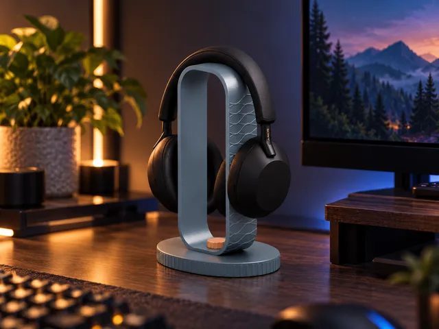 Design Headphone Stand | 3Parts | 0Supports | Fast