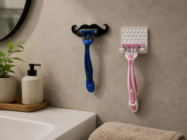 Modern Razor Holder- minimal patterns