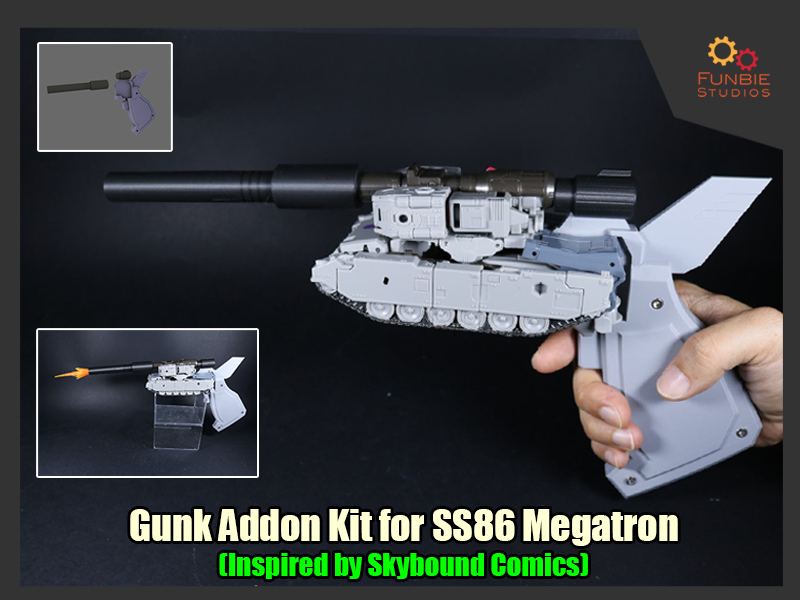 Gunk Addon Kit for Transformers SS86 Megatron