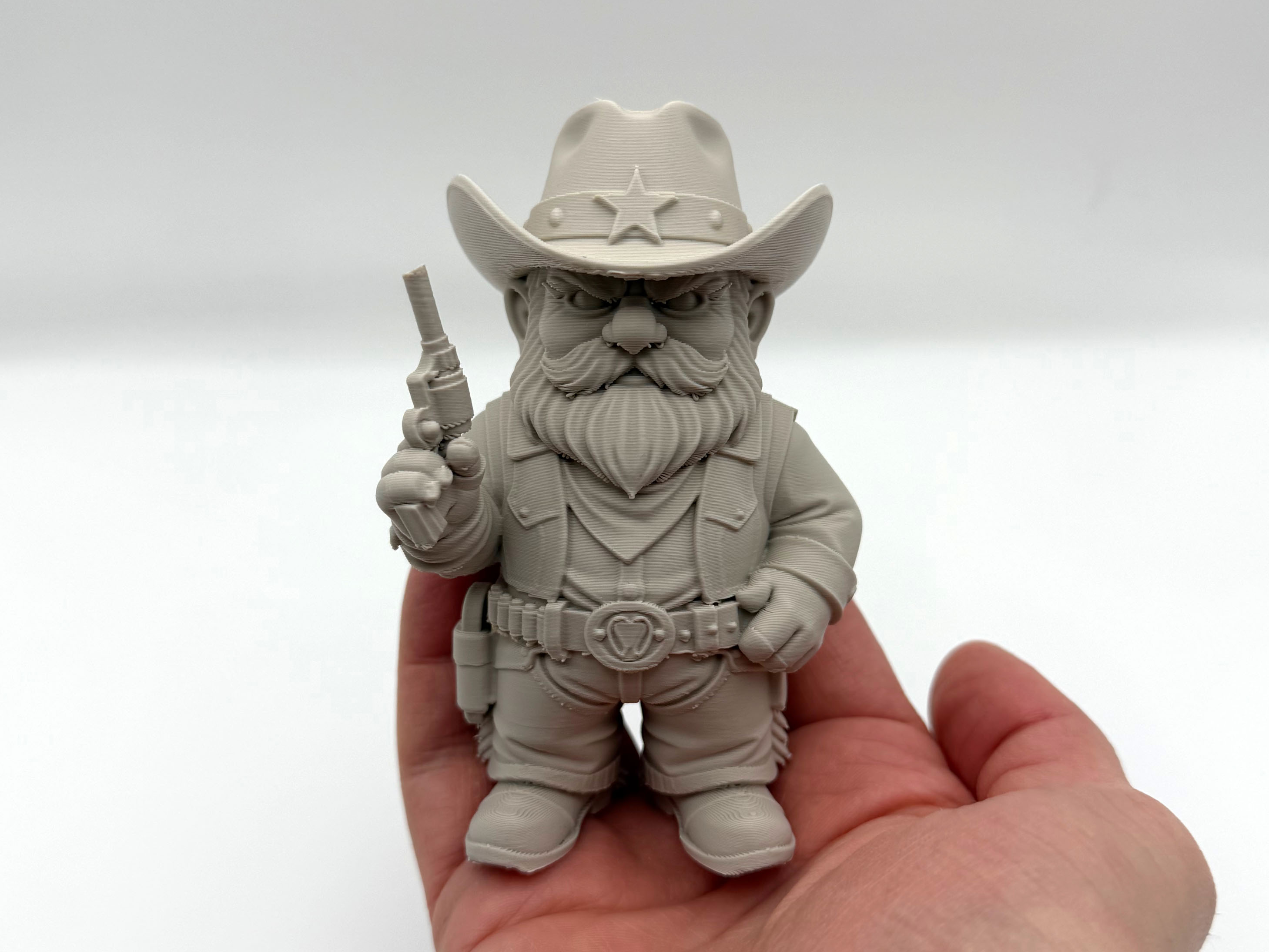 Cowboy Garden Gnome