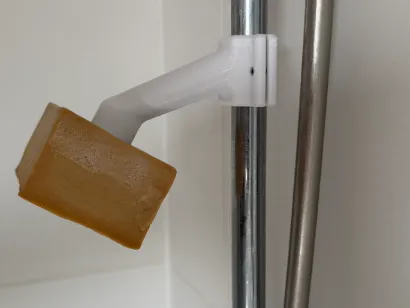 Magnet Dusch Seifenhalter ohne Bohren oder Kleben / Magnetic shower soap holder – no drilling or gluing required