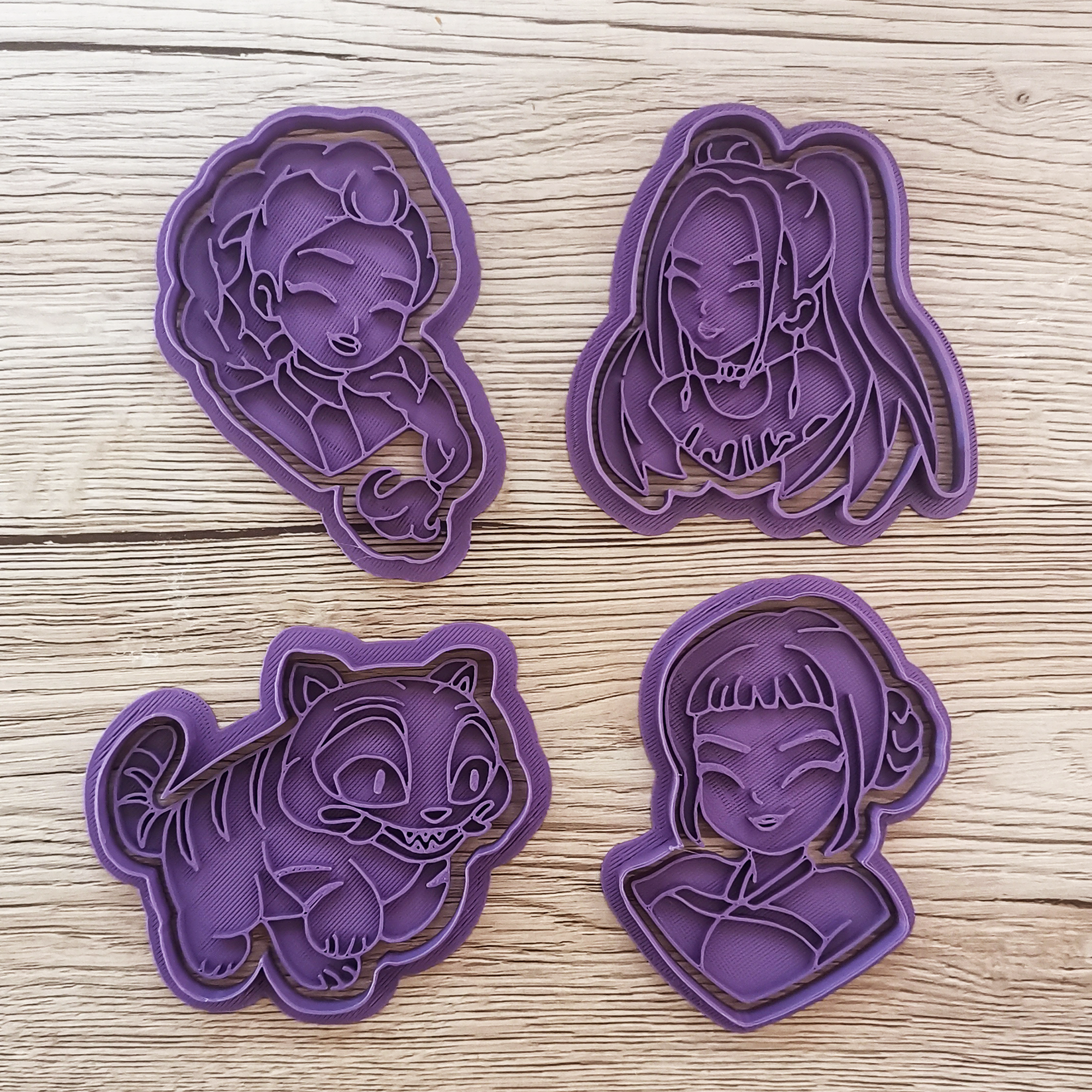 Kpop Demon Hunters Cookie Cutter Huntrix Cartoon