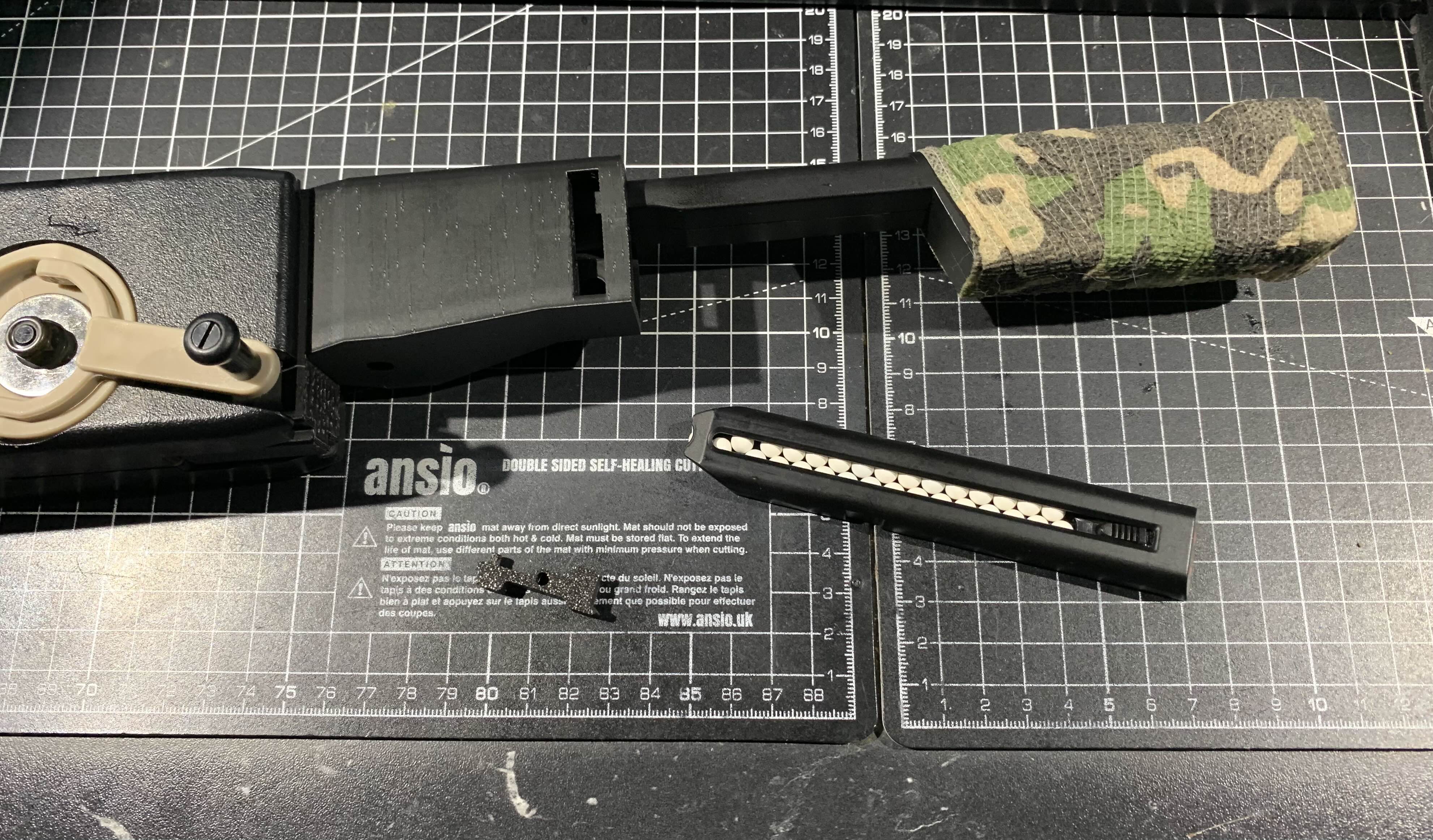 SSE18 (AEP) to Odin Airsoft Speedloader Adapter