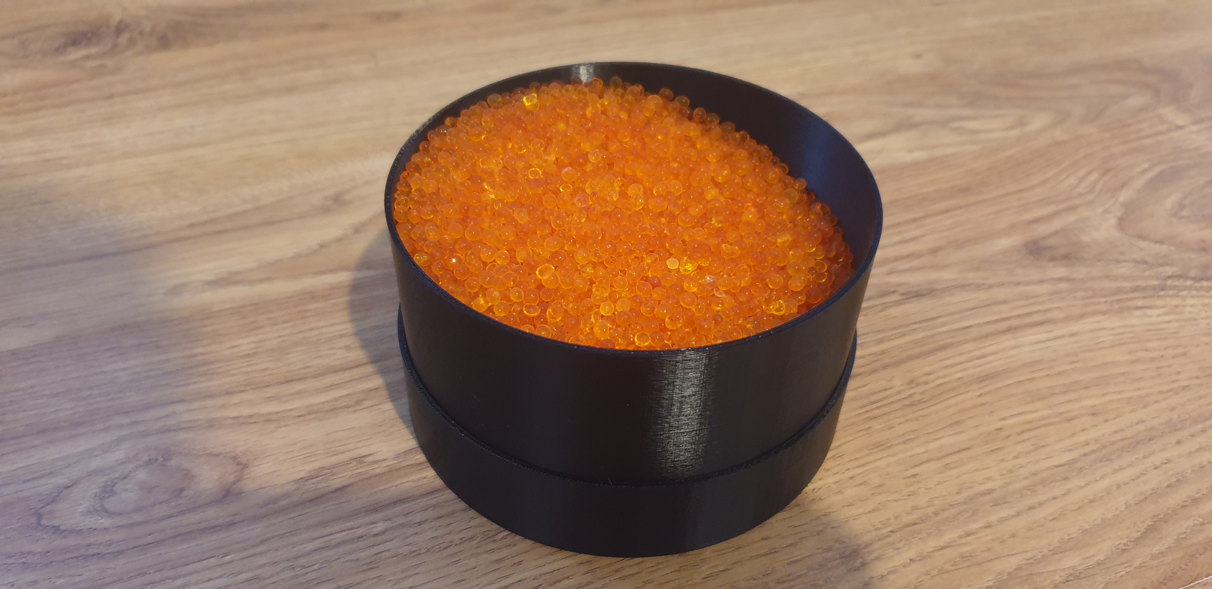 Silica Gel Cleaning Sieve + funnel
