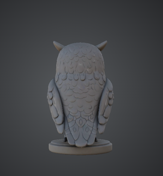 Steampunk Mechanical Owl — thumbnail 3