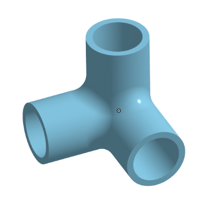 Corner Connector x3 for PCV Tubing