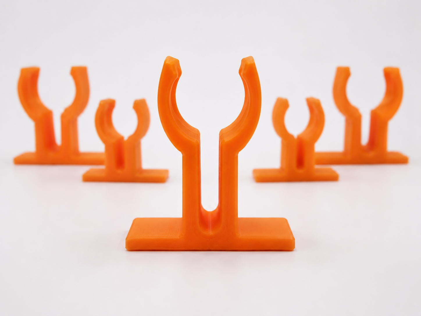 Miniatura 4 do modelo 3D Customizable Stick-On Pole Mount Bracket