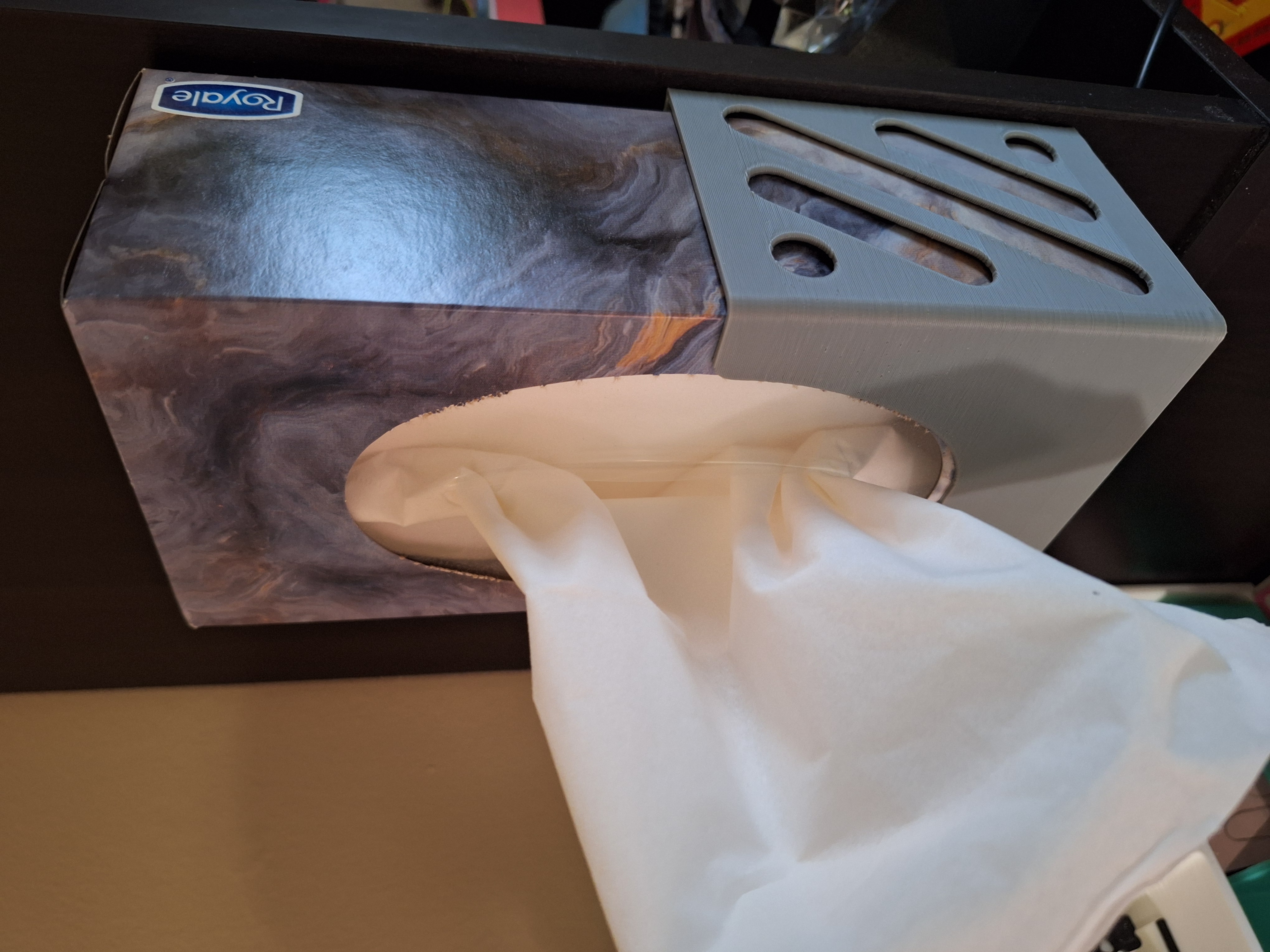 Tissue Box - Wall Mount
