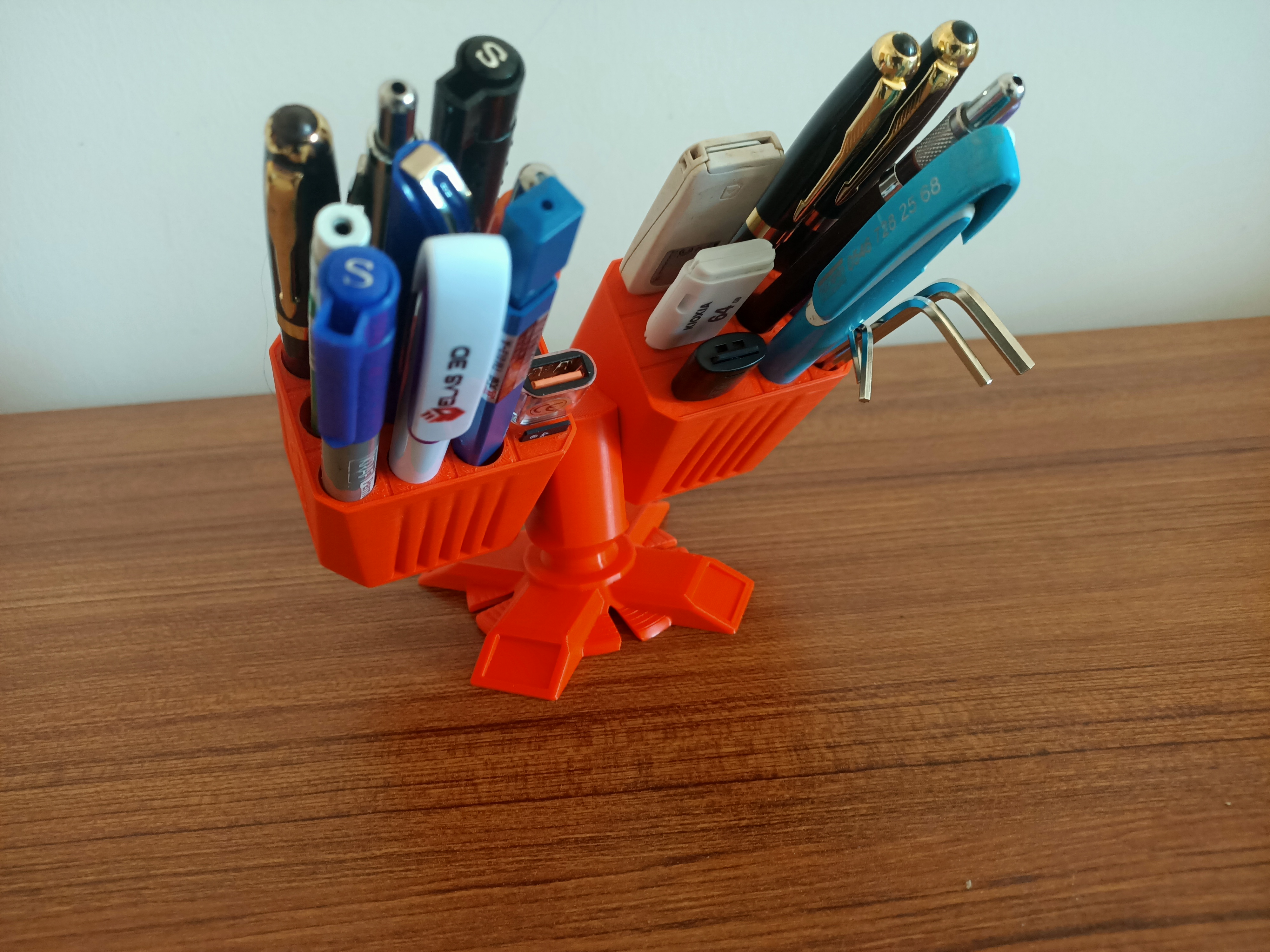 Turret Pen Holder w SD-USB