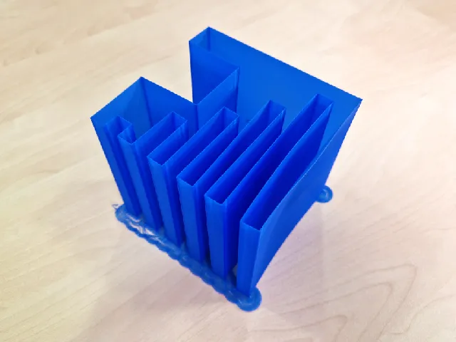 Square Corner Velocity Test - Control 3D