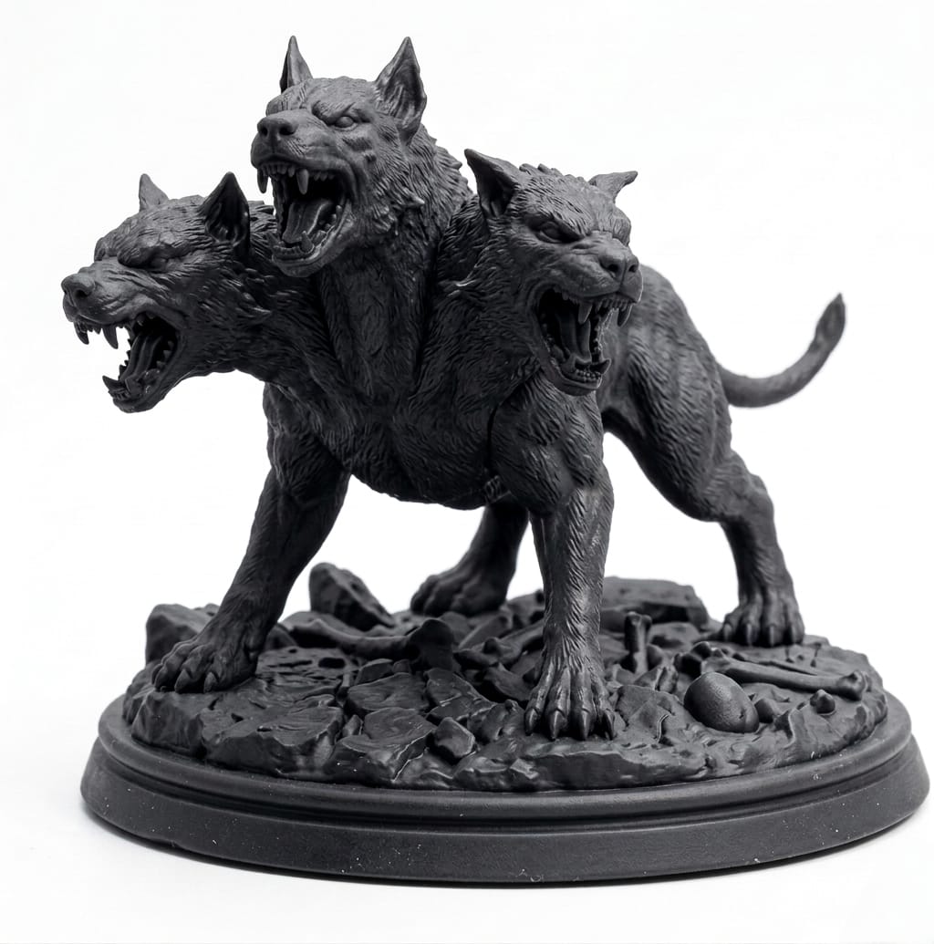 Cerberus Statue