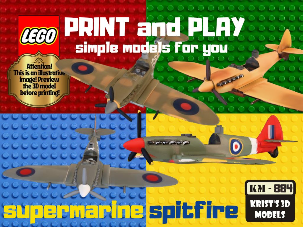 lego supermarine spitfire
