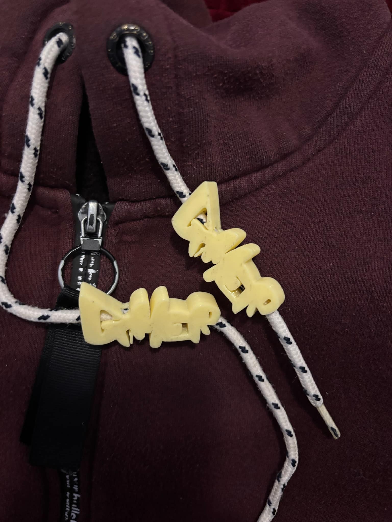 "GAMER" Beads for Hoodie Strings